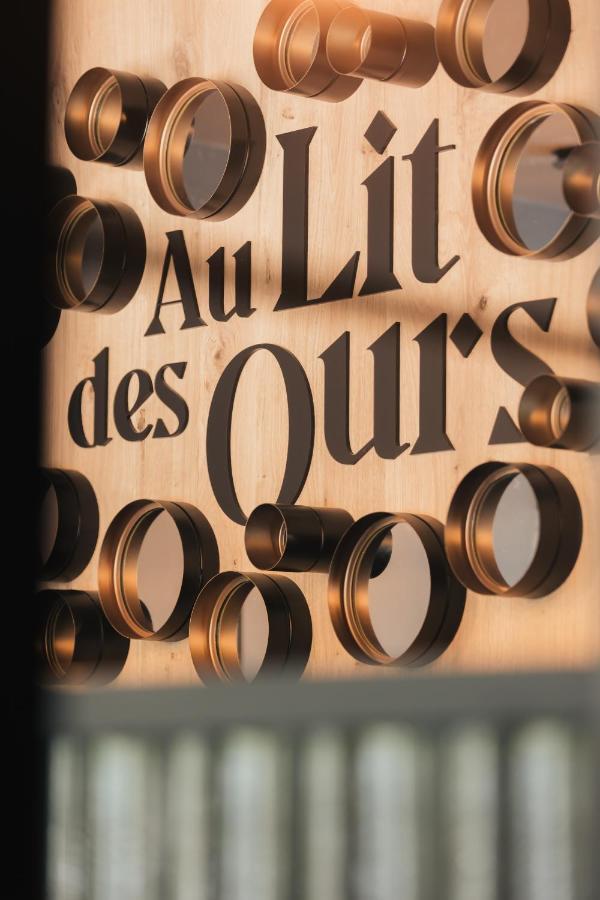 Hotel Au Lit Des Ours Han-sur-Lesse Esterno foto